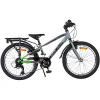 Volare Vélo pour enfants Explorer - 20 pouces - 7 vitesses - Gris foncé