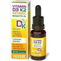 Hevert Arzneimittel GmbH & Co. KG Huile biologique Hevert, vitamine D3 K2, 20 ml