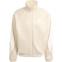 Adidas Stadium Full Zip Sweatshirt Beige S Homme