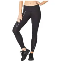 2XU Light Speed Mid Rise Leggings Noir S / Tall Femme
