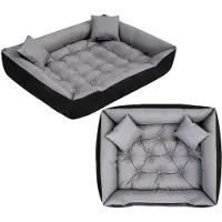 AIO Factory Lit pour chien ECCO 100x75 cm imperméable gris