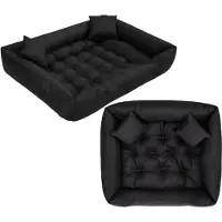 AIO Factory Lit pour chien ECCO 130x105 cm imperméable noir