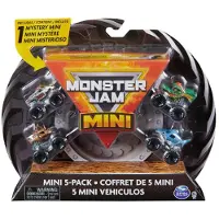 Spin Master Mini Monster Trucks 5-Pack 1:87 Diecast Cars