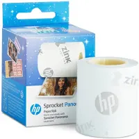 HP Papier ZINK Film cartouche pour imprimante Sprocket Panorama - Rouleau de 5m