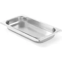 Hendi Conteneur GN 1/3, acier inoxydable, gamme Profi Line, hauteur 65 mm - 801536