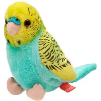 Beppe Azurgelber Wellensittich 13cm (13 cm)