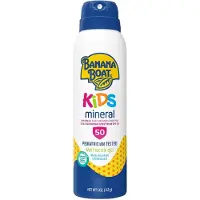 Banana Boat , Crème Solaire Minérale pour Enfants C-Spray - SPF 50, 150 ml