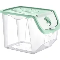Orion Boîte de conservation pour légumes, fruits, oignons, pommes de terre 12 L turquoise