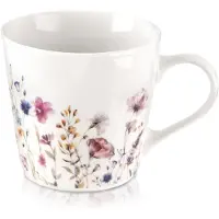 Orion Mug en porcelaine à fleurs 430 ml