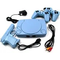 Riff RF-2GUN retro console with 22 8-bit games with 2 joysticks + game gun