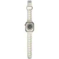 Nomad Bracelet pour montre 45 / 46 mm Tempo Band, étanche (20 mm, Matières plastiques), Sangles de montre, Blanc