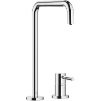 Dornbracht Mitigeur à deux trous META SQUARE avec rosaces simples, portée de 235 mm, 32815861-00