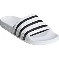 Adidas - Sandales de bain pour homme « Adilette » PP1631 (37 EU) (blanc)