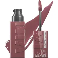 Maybelline SuperStay Vinyl Ink Long Lasting Liquid Lipstick Shine Finish 47ml (Various Shades) - 40 Witty