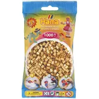HAMA Beads Perles HAMA 1000 or - Garçon et Fille - À partir de 5 ans