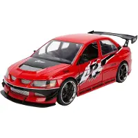 Jada Modèle réduit Fast & Furious à l'échelle 1:24, Mitsubishi Lancer 2006, 19 cm