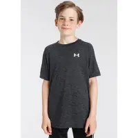 Under Armour Tech Enfant - T-Shirts, Noir - Taille 160 - 170 CM - Poly Jersey