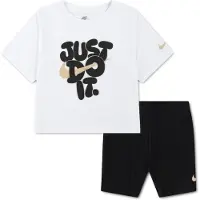 Nike Set 'BOLD PLAY' abricot / noir / blanc