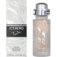Iceberg Eau de Toilette Twice Platinum - 125 ml