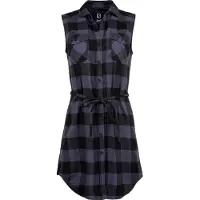Brandit Chemisier 'Gracey' gris / noir