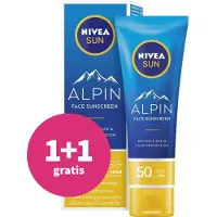 Nivea SUN Alpin crème solaire visage contre le froid et le vent SPF 50+ 40 ml