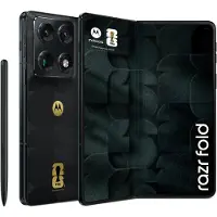 Motorola razr fold (512 Go, Collection Coupe du Monde de la FIFA 26, Noir, 8.09", Double SIM, 5G), Téléphone portable, Noir
