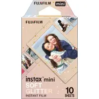 Fujifilm Instax mini film Soft Glitter (10 vel) - (4,6 cm x 6,2 cm) - Papier photo