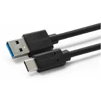 Microconnect USB3.2CA05 Câble USB 0,5 m USB A USB C Noir (W125787801)