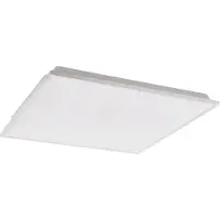 Eglo Connect LED Plafonnier Herrora-Z blanc 59,5 x 59,5 cm dimmable
