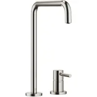Dornbracht Mitigeur à deux trous META SQUARE avec rosaces simples, portée de 235 mm, 32815861-06