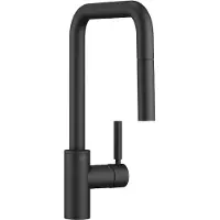 Dornbracht Mitigeur monocommande META SQUARE avec douchette rétractable, portée de 200 mm, 33870861-33