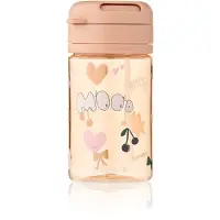 Liewood Gourdes 'Pavia 500 ml' vert foncé / pêche / rose / blanc