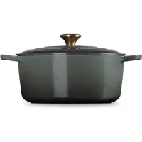 Le Creuset Signature Braadpan, 28cm thyme, Poêle + casserole, Vert