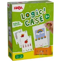Haba Logic-Case Solo-Challenge 5+ (Allemand, Anglais, Français, Italien)