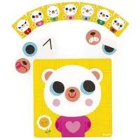 Adlibris Jeu magnétique Emotions Jouet éducatif avec 30 aimants et 7 cartes