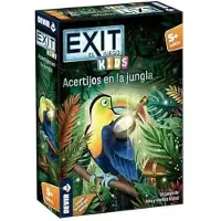 Devir Exit Kids Jungle Riddles Board Game Spanish Version Multicolore Enfants