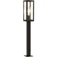 Searchlight Box Lampadaire extérieur IP44 noir hauteur 90cm E27