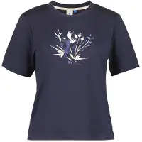 Luhta Annis Short Sleeve T-shirt Bleu L Femme