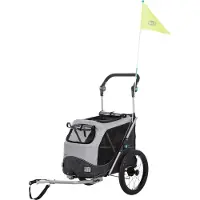 Trixie Remorque à vélo pour chien (pliable) - S
