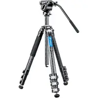 Leofoto Manba LV-284C trépied + BV-5 tête vidéo