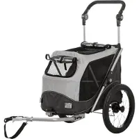 Trixie Remorque à vélo pour chien (pliable) - M