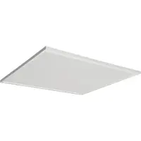 Osram Planon Plus plafonnier en blanc avec la technologie LED avancée, 36 W, forme carrée (600 x 600 mm), couleur de lumière blanc chaud à 3000 K, boîtier en aluminium, diffuseur PMMA dépoli