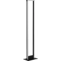 Eglo connect.z Smart-Home LED Lampadaire Salvilanas-Z, Lampadaire à intensité variable, ZigBee, App etvocale Alexa, CCT, Lampadaire en noir