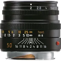 Leica Objectif hybride Summicron M f/2 50 mm Noir