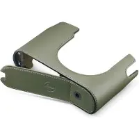 Leica 19653 Halfcase Q3, cuir, vert olive