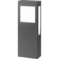 CMD 79 Lampe sur pied en acier inoxydable anthracite IP44 2G11 hauteur 40cm