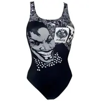 Turbo New Jocker Pro Resist 894061 Swimsuit Noir,Gris 3XL Femme