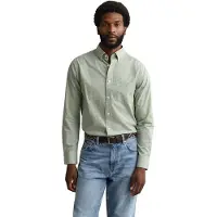 Gant 3000150 Regular Fit Long Sleeve Shirt Vert M Homme