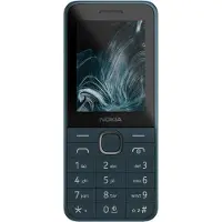 HMD Nokia 225 (2024), Portrait, Double SIM, 6.1 cm (2.4"), 0.3 MP, 1450 mAh, Bleu foncé