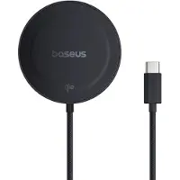 Baseus Simple Mini4 Qi2 15W Wireless Magnetic Charging Pad Noir